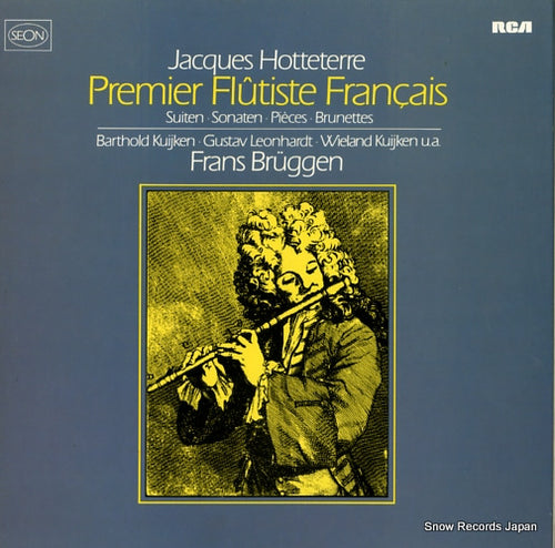 BRUGGEN, FRANS hotteterre; premier flutiste francais RL30425