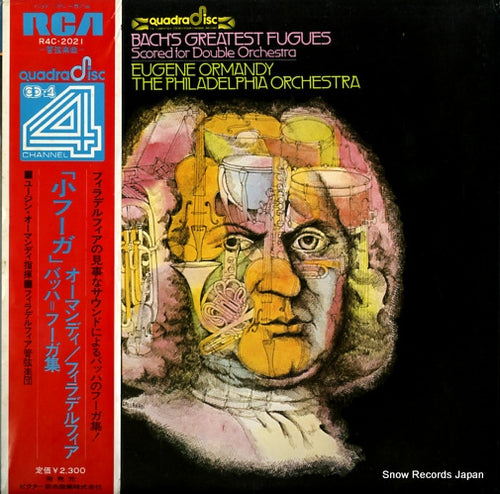 ORMANDY, EUGENE bach's greatest fugues R4C-2021