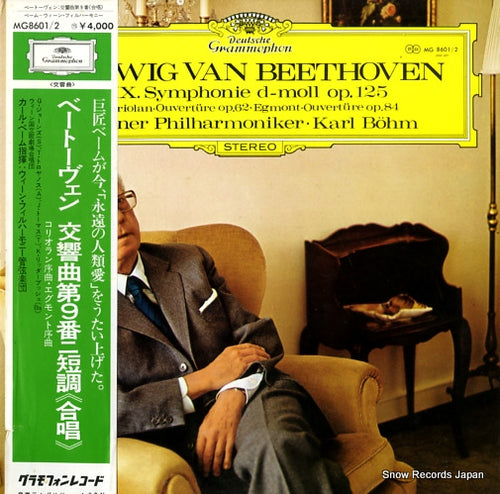 BOHM, KARL beethoven; symphonie 9 d-moll op.125 MG8601
