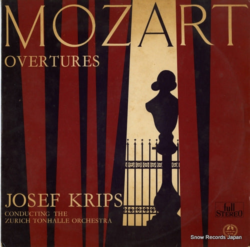 KRIPS, JOSEF mozart; overtures SM2218 / M2218