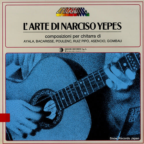 YEPES, NARCISO l'arte di narciso yepes OCL16212