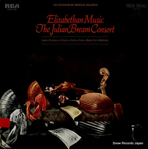 BREAM, JULIAN elizabethan music LSC-3195