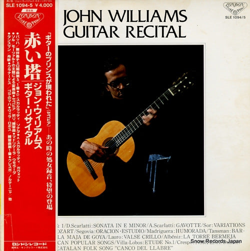 WILLIAMS, JOHN guitar recital SLE1094