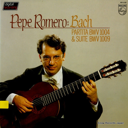 ROMERO, PEPE bach; partita bwv 1004 & suite bwv 1009 6514183