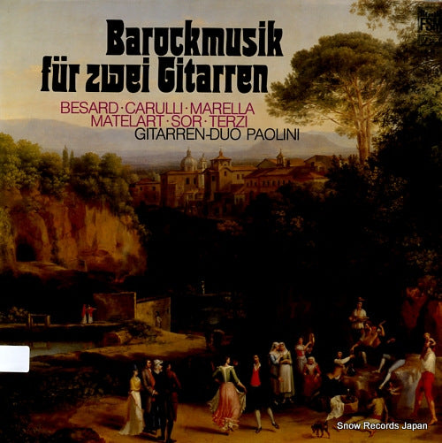 GITARREN-DUO PAOLINI barockmusik fur zwei gitarren FSM33054