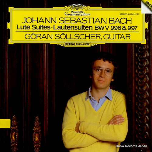 SOLLSCHER, GOREN bach; lute suites bwv 996 & 997 410643-1