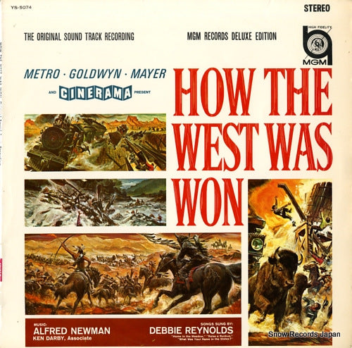 MGM STUDIO ORCHESTRA how the west was won YS5074