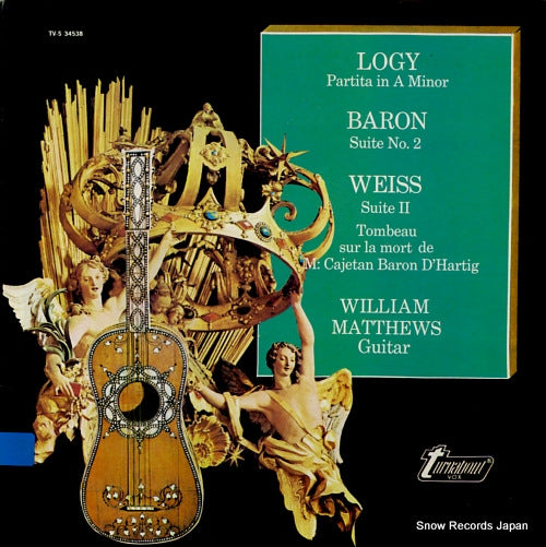 MATTHEWS, WILLIAM logy; partita in a minor TV-S34538