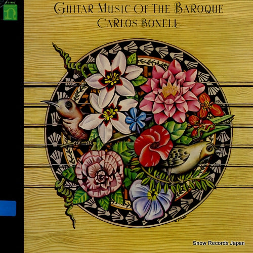 BONELL, CARLOS guitar music of the baroque H-71403