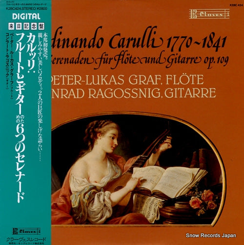 GRAF, PETER-LUKAS carulli; sechs serenaden fur flote und gitarre op.109 K28C424