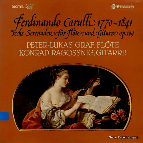 GRAF, PETER-LUKAS carulli; sechs serenaden fur flote und gitarre op.109 D8304