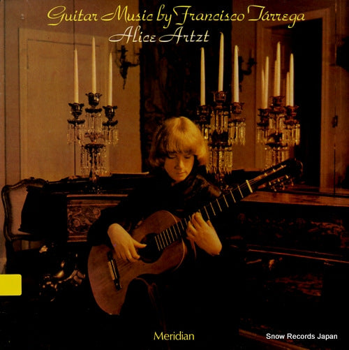 ARTZT, ALICE guitar music by francisco tarrega E77026