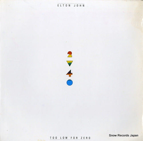 JOHN, ELTON too low for zero 811052-1