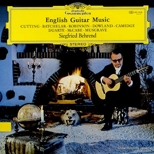 BEHREND, SIEGFRIED english guitar music MG1028