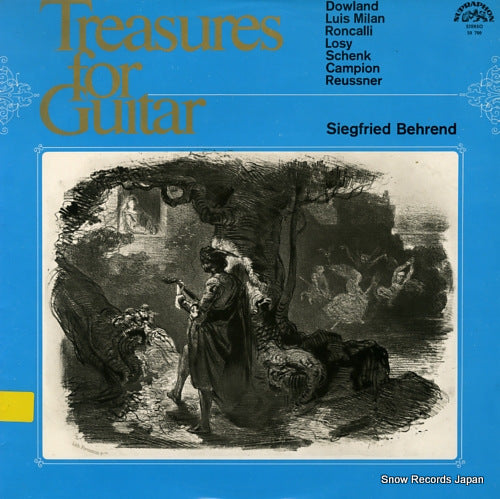 BEHREND, SIEGFRIED tresures for guitar 50780