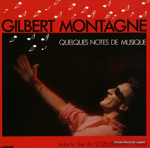 MONTAGNE, GILBERT quelques notes de musique 66.304