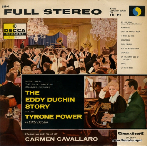 CAVALLARO, CARMEN the eddy duchin story SDL-4