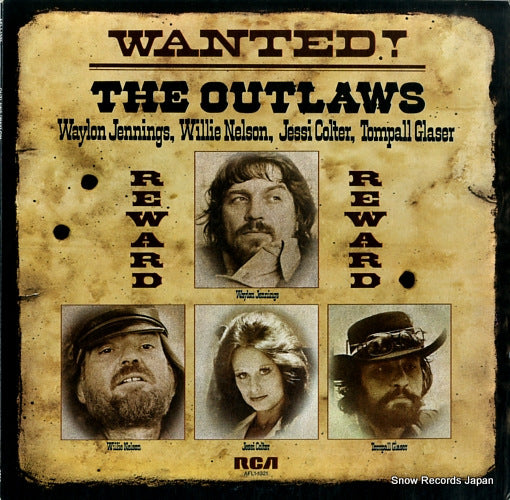 JENNINGS, WAYLON wanted! the outlaws AFL1-1321