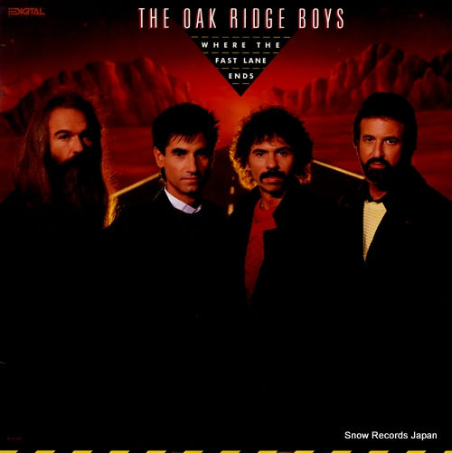 OAK RIDGE BOYS, THE where the fast lane ends MCA-5945
