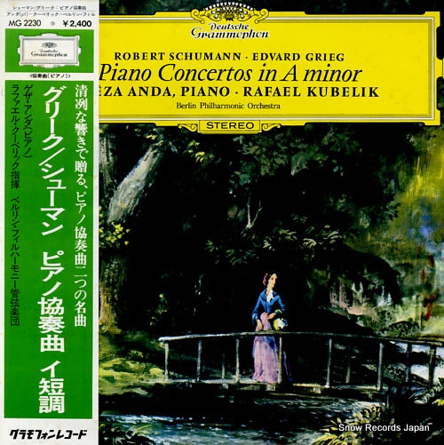 ANDA, GEZA schumann; piano concertos in a minor MG2230