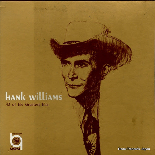 WILLIAMS, HANK 42 of his greatest hits 3MG-39