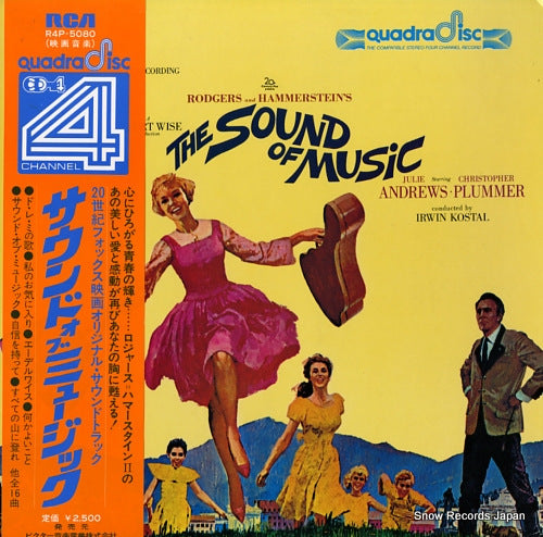 ANDREWS, JULIE / PLUMMER, CHRISTOPHER the sound of music R4P-5080