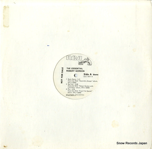 GORDON, ROBERT the essential DJL1-3411