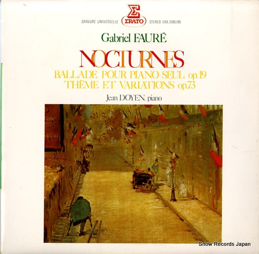 DOYEN, JEAN faure; nocrurnes ERA-2085