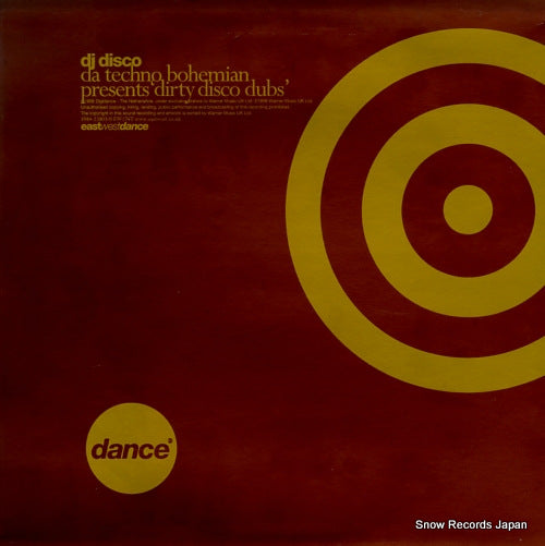 DJ DISCO dirty disco dubs EW174T