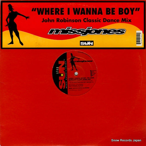 MISS JONES where i wanna be boy 53748-0150-0