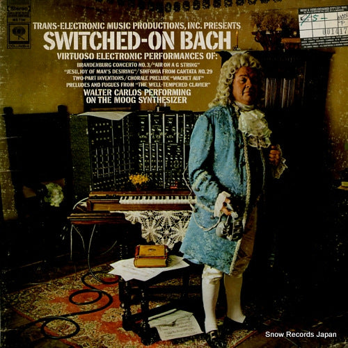 CARLOS, WALTER switched-on bach MS7194