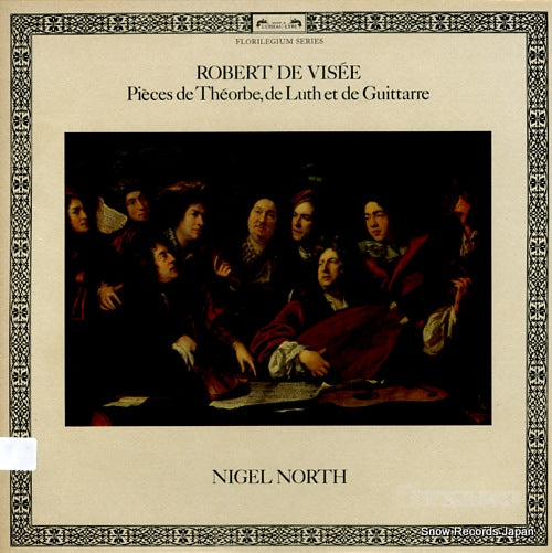 NORTH, NIGEL robert de visee; pieces de theorbe luth et de guittarre DSLO542