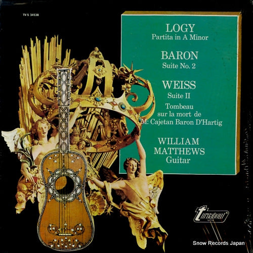 MATTHEWS, WILLIAM logy; partita in a minor TV-S34538