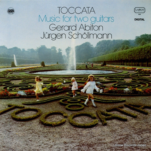 ABITON, GERARD, AND JURGEN SCHOLLMANN toccata music for two guitars LARGO5001