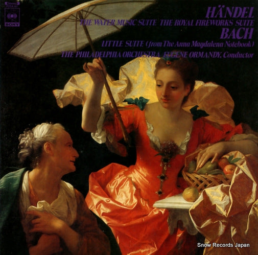 ORMANDY, EUGENE handel; the water music suite / the royal fireworks suite FCCA-57