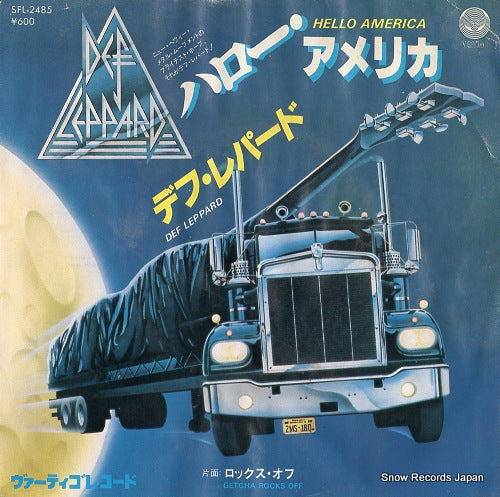 DEF LEPPARD gello america SFL-2485