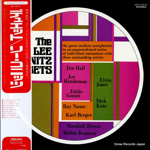 KONITZ, LEE the lee konitz duets SMJ-6015
