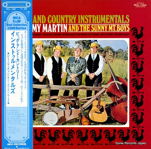 MARTIN, JIMMY big and country instrumentals MCL-1066