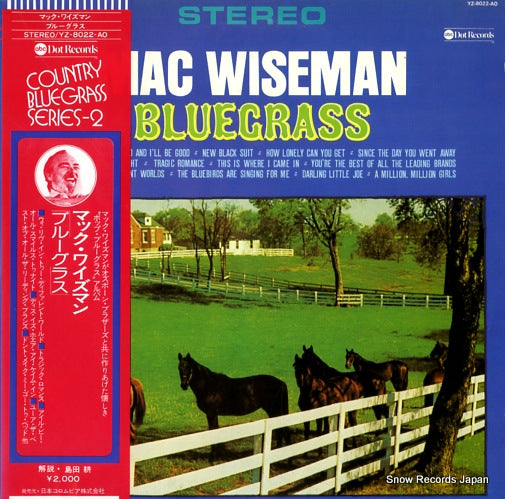 WISEMAN, MAC bluegrass YZ-8022-AO