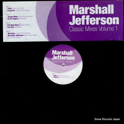 JEFFERSON, MARSHALL classic mixes volume 1 MJC444
