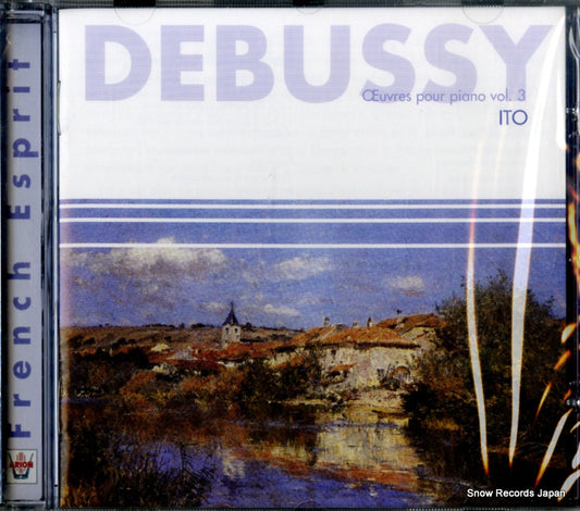 ITO, TAKAYUKI debussy; piano works vol.3 ARN63613
