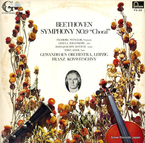 KONWITSCHNY, FRANZ beethoven; symphony no.9 "choral" FG-22