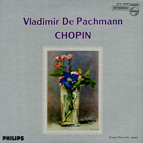 PACHMANN, VLADIMIR DE vladimir de pachmann plays chopin SFX-7645