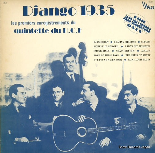 REINHARDT, DJANGO django 1935 YX-4039