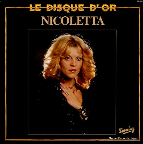 NICOLETTA le disque d'or 90.340