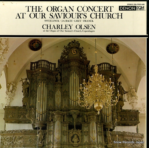 OLSEN, CHARLEY the organ concert at our saviour's church OG-7002-ND