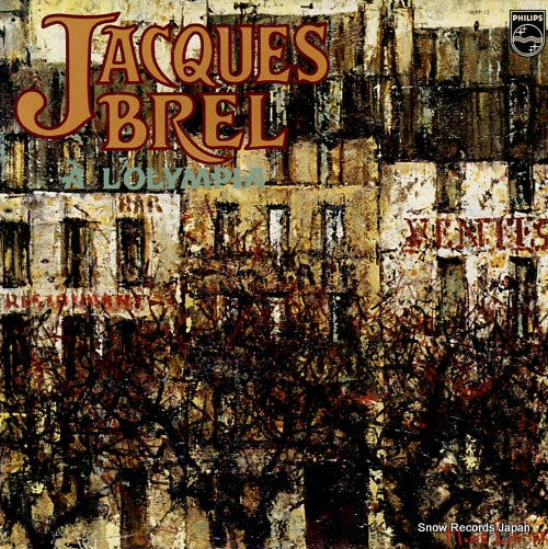 BREL, JACQUES jacque brel a l'olympia 20PP-12