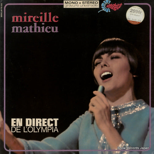 MATHIEU, MIREILLE en direct de l'olympia BARCLAY80363