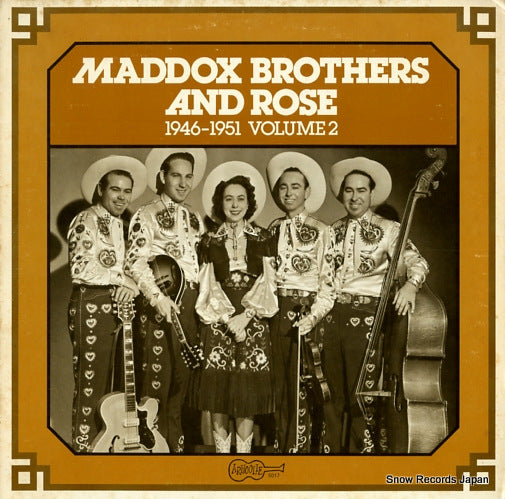 MADDOX BROTHERS AND ROSE 1946-1951 vol.2 5017