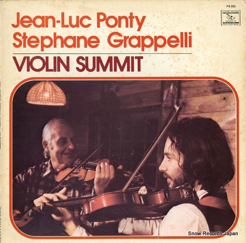 PONTY, JEAN-LUC, AND STEPHANE GRAPPELLI violin summit FS355